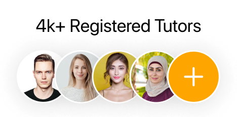 Registered Tutors with profile pictures